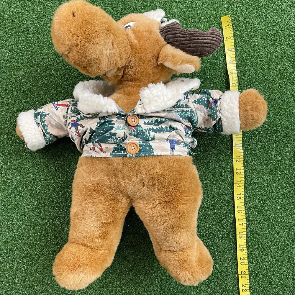 Vintage Commonwealth Toys Max the Moose Plush Stuffed Animal
